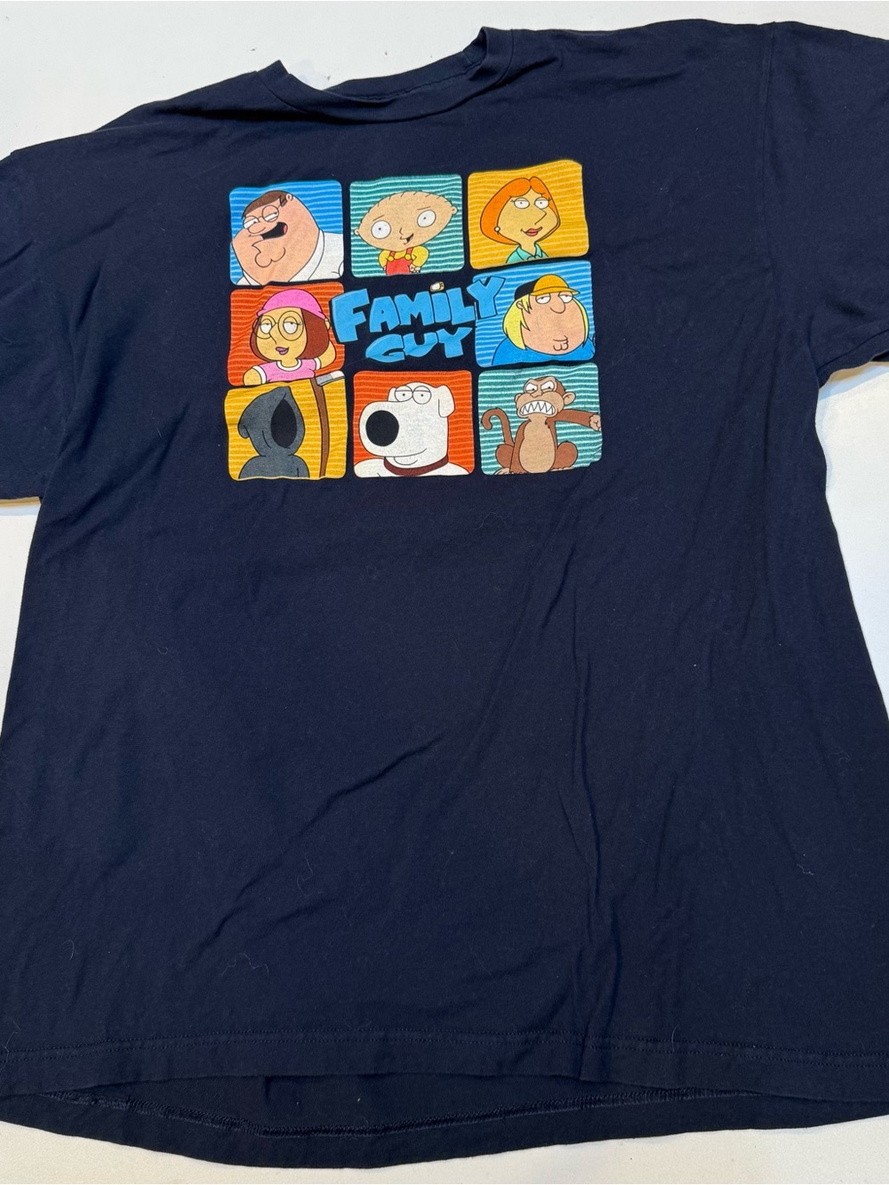 Family Guy Navy Short Sleeve Graphic Tee